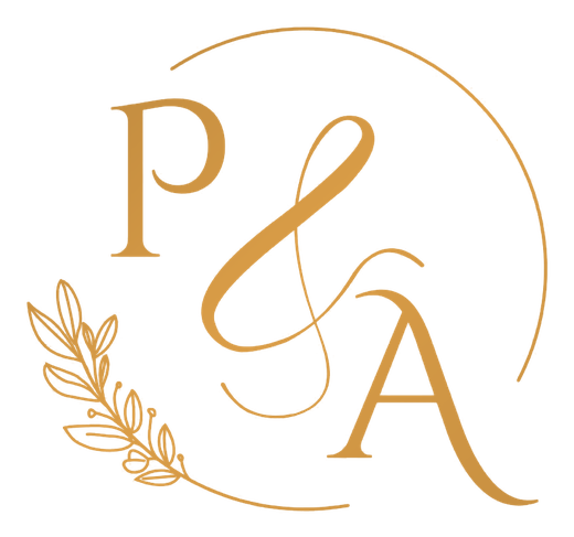 Pradeep and Ananya PA monogram